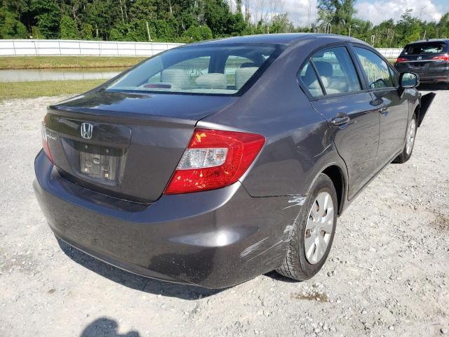 Photo 4 from auction – 2012 HONDA CIVIC LX with VIN 19XFB2F52CE062501
