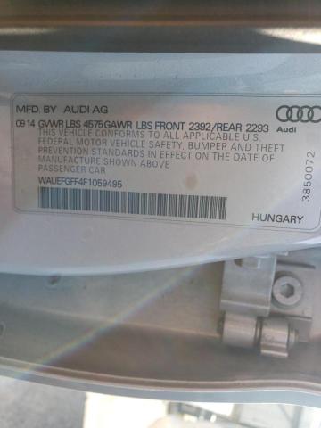 Photo 10 from auction – 2015 AUDI A3 PREMIUM with VIN WAUEFGFF4F1059495