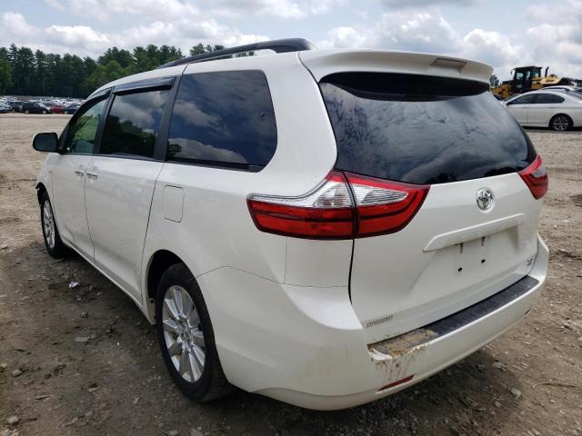 Photo 3 from auction – 2017 TOYOTA SIENNA XLE with VIN 5TDDZ3DC0HS183048