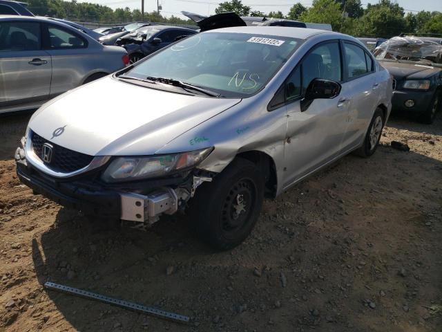 Photo 2 from auction – 2014 HONDA CIVIC LX with VIN 19XFB2F55EE258497