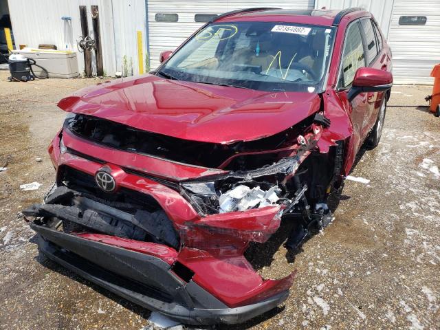 Photo 2 from auction – 2021 TOYOTA RAV4 XLE P with VIN JTMC1RFVXMD074087
