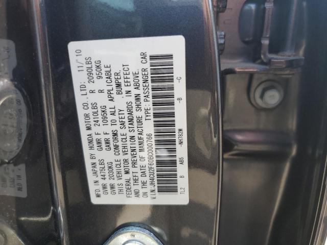 Photo 10 from auction – 2011 ACURA TSX with VIN JH4CU2F60BC000766