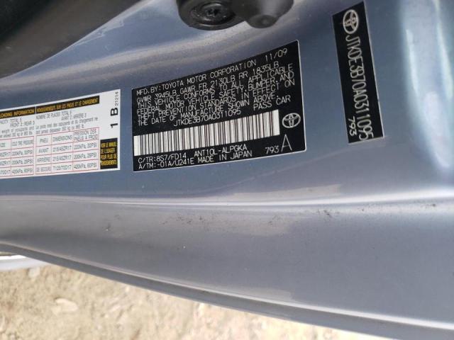 Photo 10 from auction – 2010 TOYOTA SCION TC with VIN JTKDE3B70A0311095