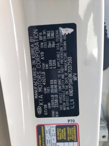 Photo 10 from auction – 2019 KIA SOUL EV BA with VIN KNDJP3AE8K7037593
