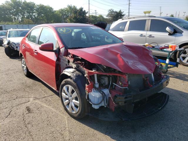 Photo 1 from auction – 2016 TOYOTA COROLLA L with VIN 2T1BURHE3GC557096