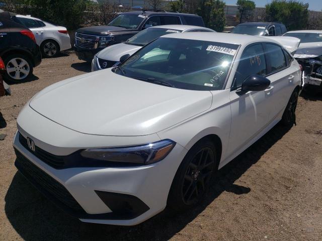 Photo 2 from auction – 2022 HONDA CIVIC with VIN 2HGFE2F54NH503089