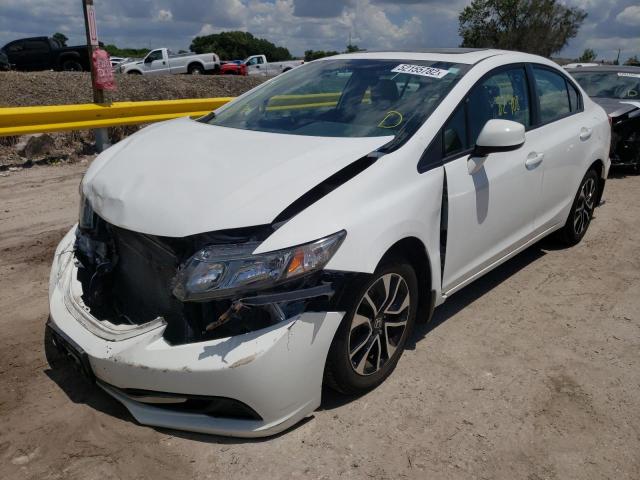 Photo 2 from auction – 2013 HONDA CIVIC EX with VIN 19XFB2F83DE024769
