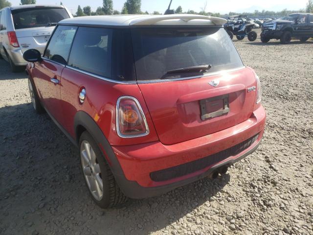 Photo 3 from auction – 2008 MINI COOPER S with VIN WMWMF73558TV33260