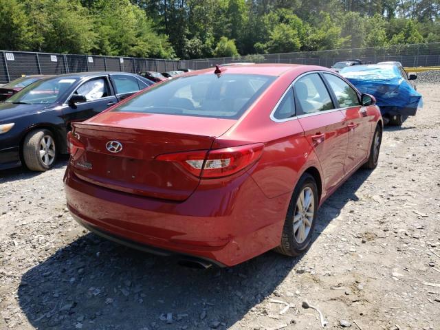 Photo 4 from auction – 2017 HYUNDAI SONATA SE with VIN 5NPE24AF5HH548827