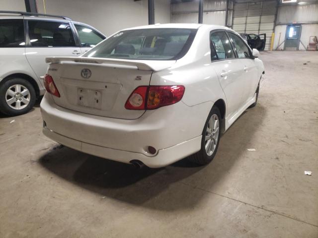 Photo 4 from auction – 2010 TOYOTA COROLLA BA with VIN 1NXBU4EE4AZ367143