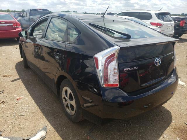 Photo 3 from auction – 2012 TOYOTA PRIUS with VIN JTDKN3DU0C1542268