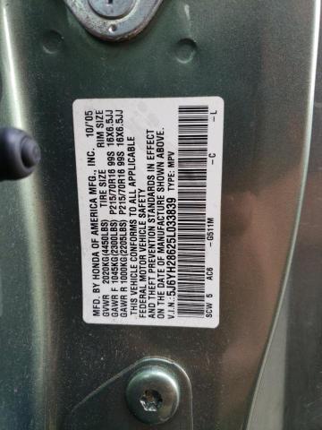 Photo 10 from auction – 2005 HONDA ELEMENT EX with VIN 5J6YH28625L033839