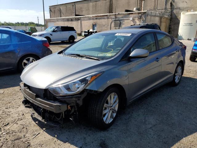 Photo 2 from auction – 2016 HYUNDAI ELANTRA with VIN KMHDH4AE8GU586344