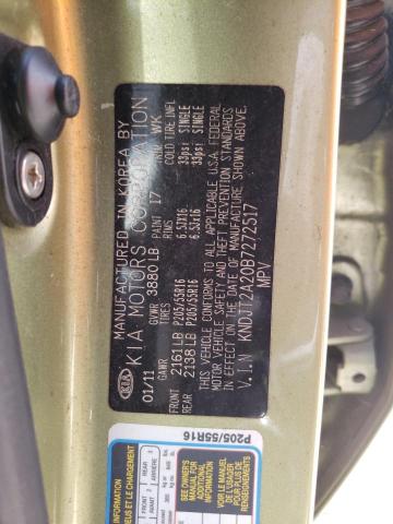 Photo 10 from auction – 2011 KIA SOUL + with VIN KNDJT2A20B7272517