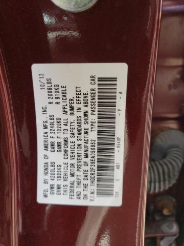 Photo 10 from auction – 2014 HONDA ACCORD LX with VIN 1HGCR2F39EA050852