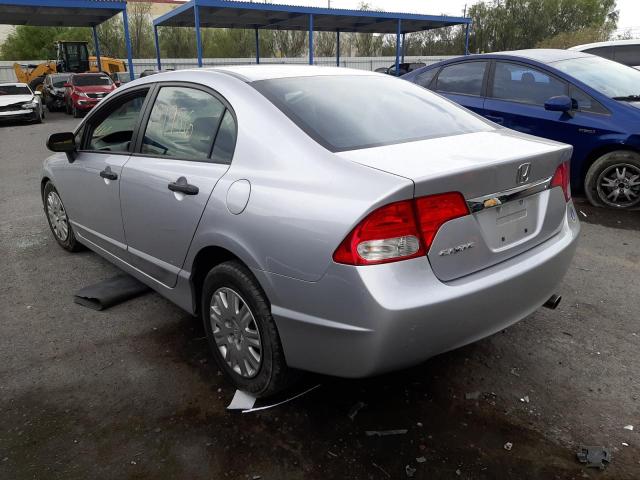 Photo 3 from auction – 2010 HONDA CIVIC VP with VIN 19XFA1F35AE026455