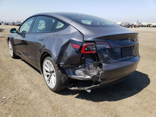 Photo 3 from auction – 2022 TESLA MODEL 3 with VIN 5YJ3E1EA1NF142968