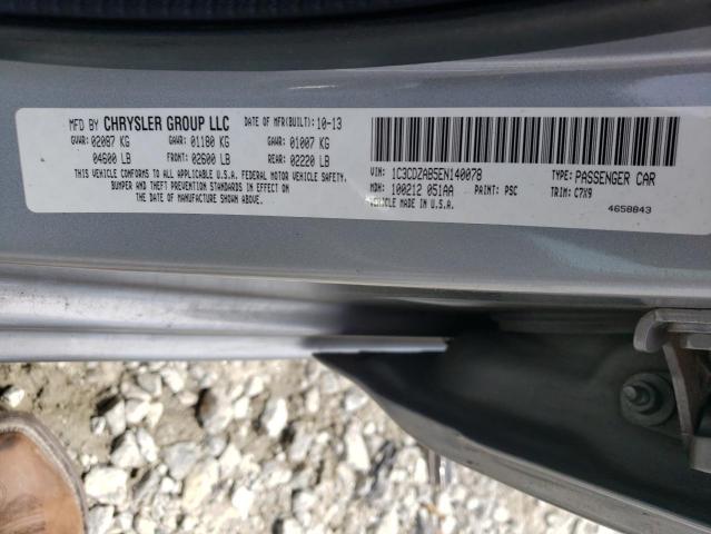 Photo 10 from auction – 2014 DODGE AVENGER SE with VIN 1C3CDZAB5EN140078