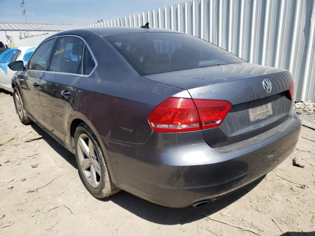 Photo 3 from auction – 2012 VOLKSWAGEN PASSAT SE with VIN 1VWBP7A39CC048845