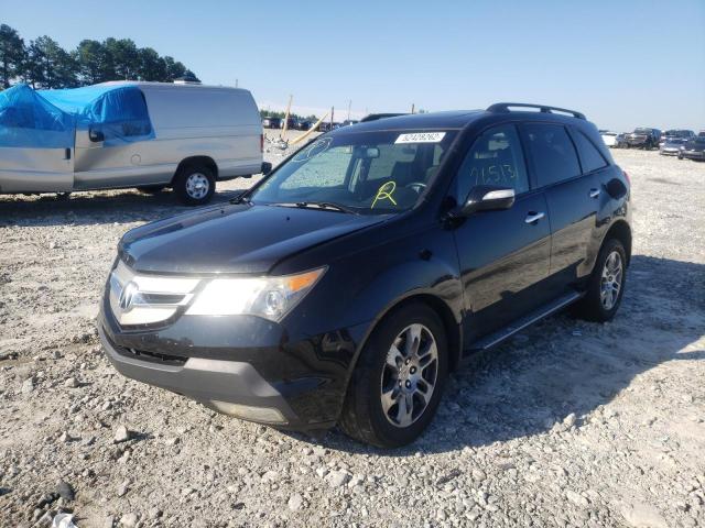 Photo 2 from auction – 2008 ACURA MDX TECHNO with VIN 2HNYD28608H550716