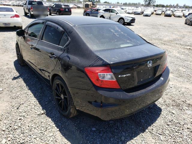Photo 3 from auction – 2012 HONDA CIVIC LX with VIN 19XFB2F5XCE105207