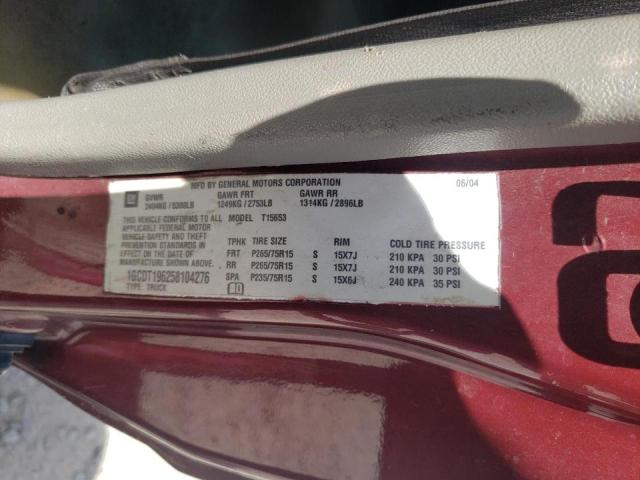 Photo 10 from auction – 2007 GMC CANYON with VIN 1GTDT199378222995