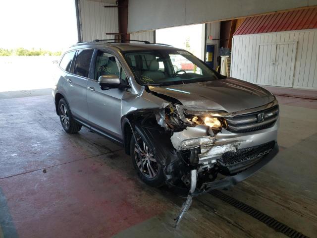 HONDA PILOT EX 2017 with VIN 5FNYF6H47HB052296 - Photo from auction