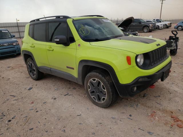 Photo 1 from auction – 2017 JEEP RENEGADE T with VIN ZACCJBCB8HPF18107