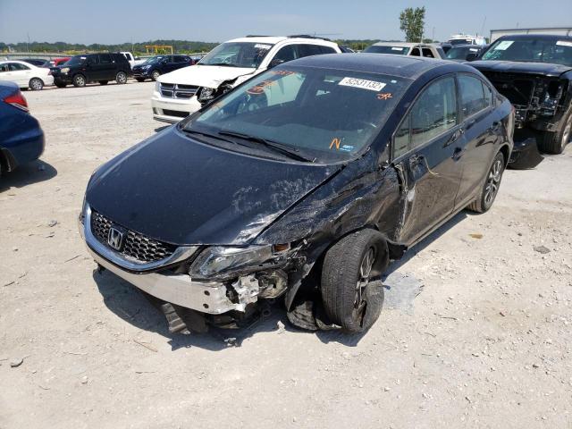 Photo 2 from auction – 2014 HONDA CIVIC EX with VIN 19XFB2F84EE082875