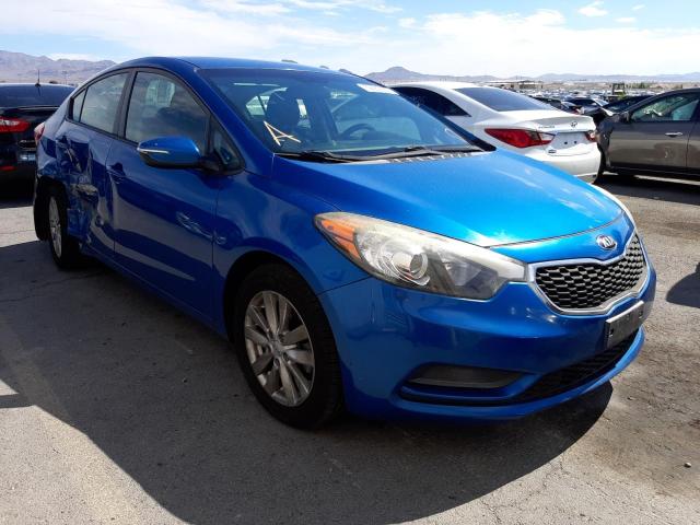 KIA FORTE LX 2014 with VIN KNAFX4A65E5232875 - Photo from auction