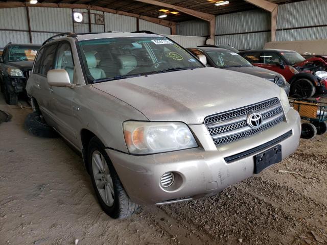 TOYOTA HIGHLANDER 2006 with VIN JTEDW21AX60016309 - Photo from auction
