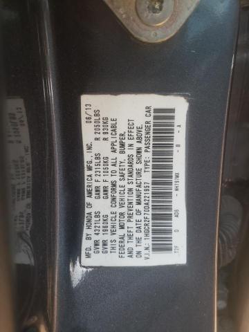Photo 10 from auction – 2013 HONDA ACCORD EX with VIN 1HGCR2F70DA221957
