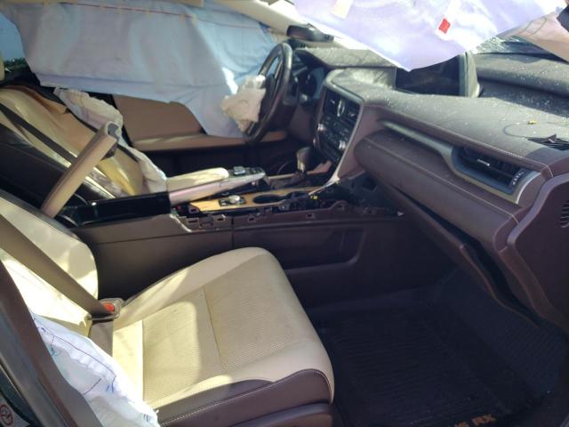 Photo 5 from auction – 2018 LEXUS RX 350 BAS with VIN JTJBZMCA5J2036859