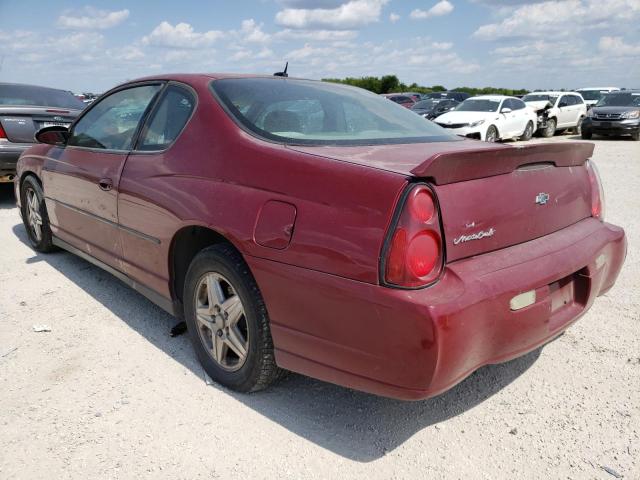 Photo 3 from auction – 2005 CHEVROLET MONTE CARL with VIN 2G1WW12E259296023