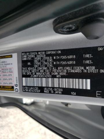 Photo 10 from auction – 2016 LEXUS GX 460 with VIN JTJBM7FX3G5142900