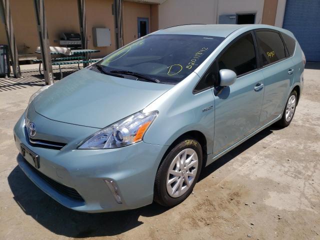 Photo 2 from auction – 2013 TOYOTA PRIUS V with VIN JTDZN3EU2D3274357