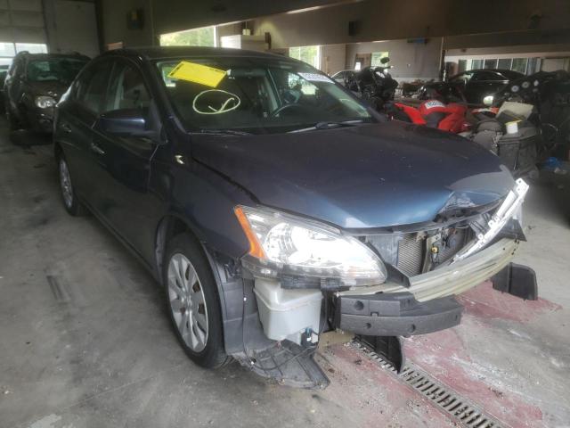 Photo 1 from auction – 2013 NISSAN SENTRA S with VIN 1N4AB7AP1DN900004