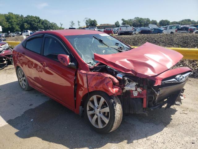 HYUNDAI ACCENT GLS 2012 with VIN KMHCU4AE7CU226290 - Photo from auction