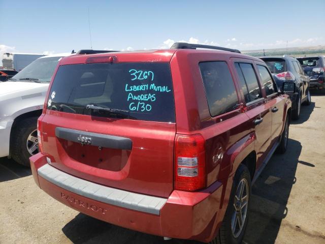 Photo 4 from auction – 2009 JEEP PATRIOT SP with VIN 1J4FT28B09D155022