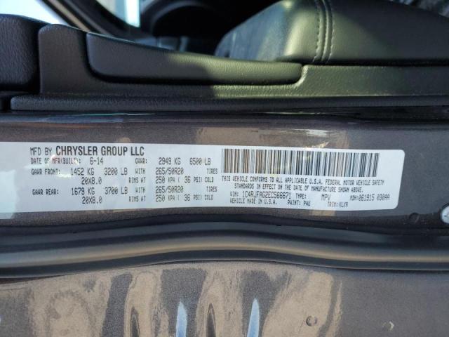 Photo 10 from auction – 2014 JEEP GRAND CHER with VIN 1C4RJFAG2EC566671