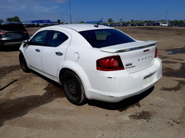 Photo 3 from auction – 2013 DODGE AVENGER SE with VIN 1C3CDZAB7DN653914