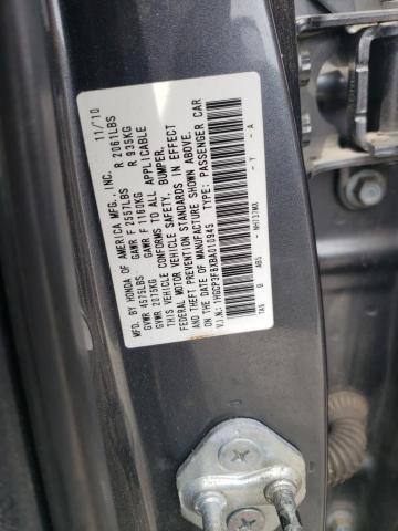 Photo 10 from auction – 2011 HONDA ACCORD EXL with VIN 1HGCP3F8XBA010945