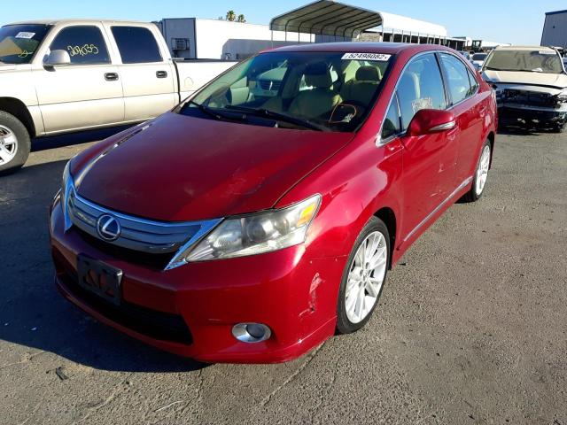 Photo 2 from auction – 2010 LEXUS HS 250H with VIN JTHBB1BA1A2010507