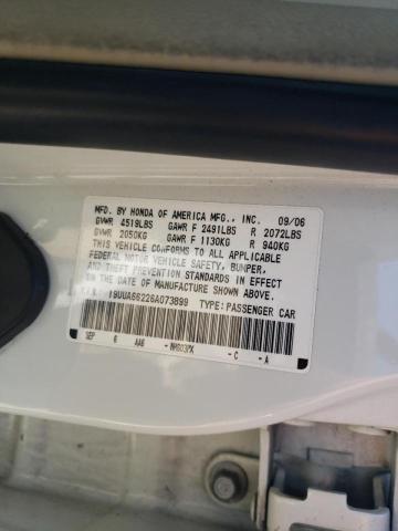 Photo 10 from auction – 2006 ACURA 3.2TL with VIN 19UUA66226A073899