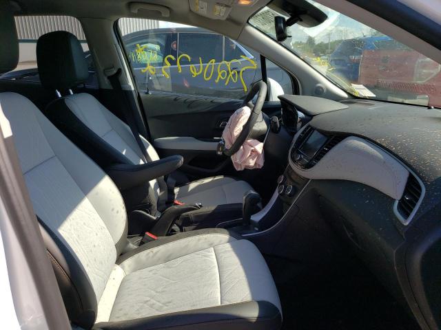 Photo 5 from auction – 2022 CHEVROLET TRAX 1LT with VIN KL7CJPSMXNB533324