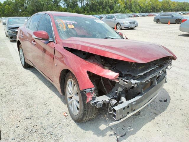INFINITI Q50 BASE 2015 with VIN JN1BV7AR5FM418669 - Photo from auction