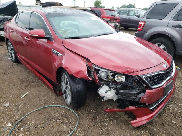 KIA OPTIMA SX 2015 with VIN 5XXGR4A69FG418532 - Photo from auction