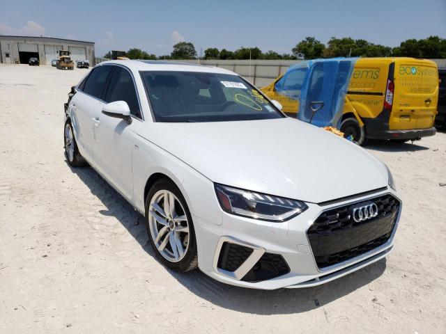 AUDI A4 PREMIUM 2020 with VIN WAUENAF43LN012249 - Photo from auction