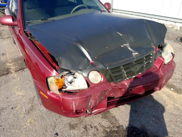 Photo 9 from auction – 2004 KIA OPTIMA LX with VIN KNAGD126245299037