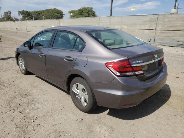 Photo 3 from auction – 2015 HONDA CIVIC with VIN 19XFB2F55FE221922